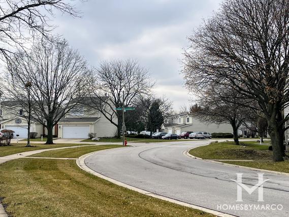 Partridge Hill subdivision in Hoffman Estates, IL