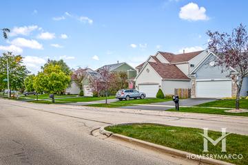 Meadowbrook subdivision in Lake in the Hills, IL