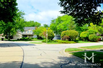 Interlaken Willows subdivision in Libertyville, IL