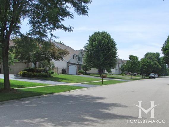 Cary Oaks subdivision in Cary, IL