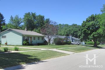 Hansons subdivision in Cary, IL