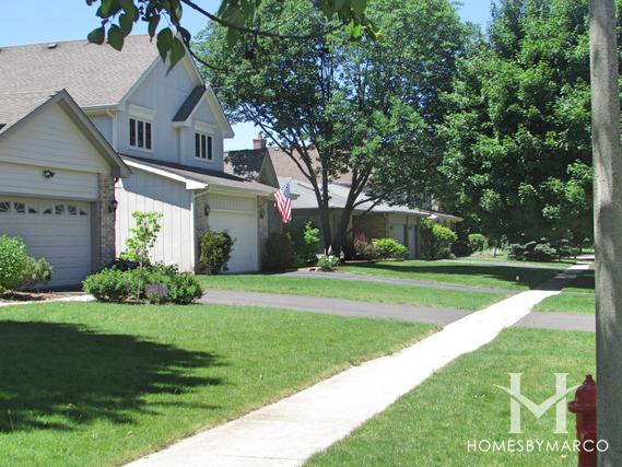 Mayfair subdivision in Cary, IL