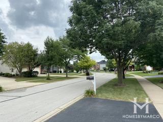 Burnham Point subdivision in Naperville, IL