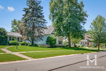 Basswood Estates subdivision in Naperville, IL