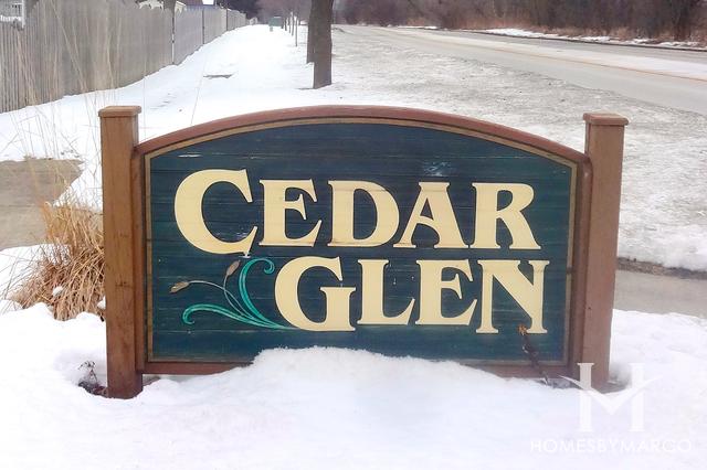 Photos of Cedar Glen subdivision in Naperville, IL