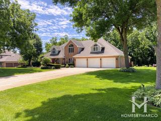 Foxmoor Estates subdivision in Lemont, IL