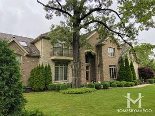 Woods of Roselle subdivision in Roselle, IL