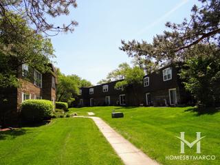 Harwood Court subdivision in Homewood, IL