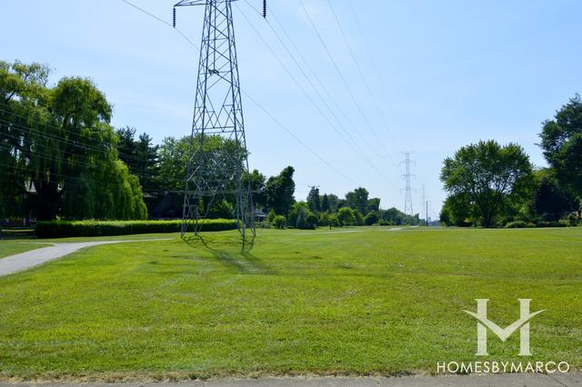 Banbury Lane subdivision in Palatine, IL