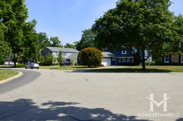 Pebble Creek subdivision in Palatine, IL