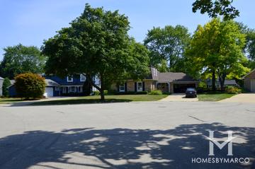 Pebble Creek subdivision in Palatine, IL