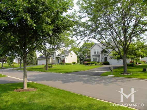 Braeburn subdivision in Batavia, IL