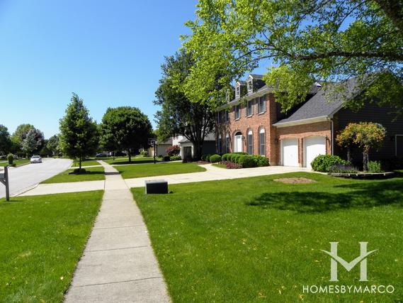 Harvell Farms subdivision in Batavia, IL