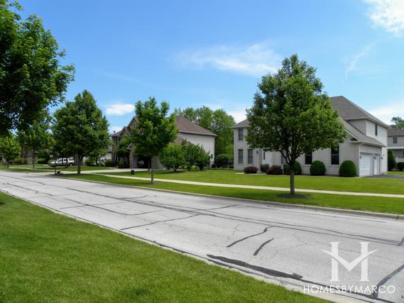 Johnson Woods subdivision in Batavia, IL