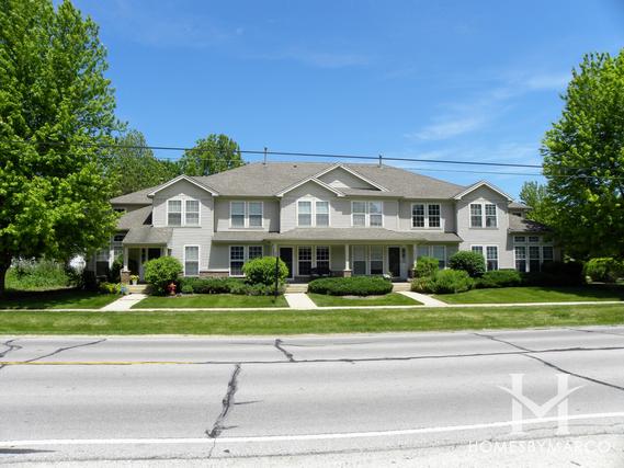 Photos of Main Street Townhomes subdivision in Batavia, IL