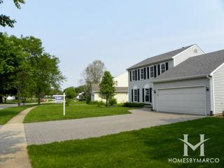 Mill Pond subdivision in Batavia, IL