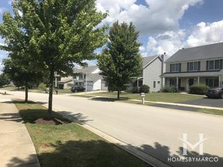 Greenbriar subdivision in Yorkville, IL