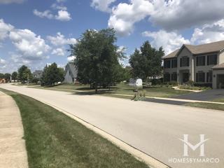 Greenbriar subdivision in Yorkville, IL