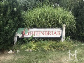 Greenbriar subdivision in Yorkville, IL