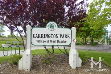 Carrington Reserve subdivision in West Dundee, IL