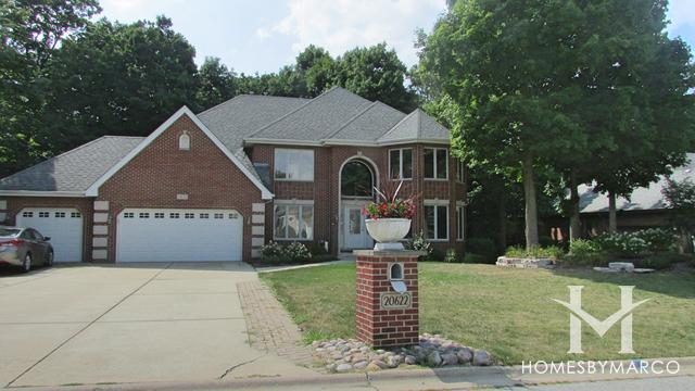 Abbey Woods subdivision in Frankfort, IL