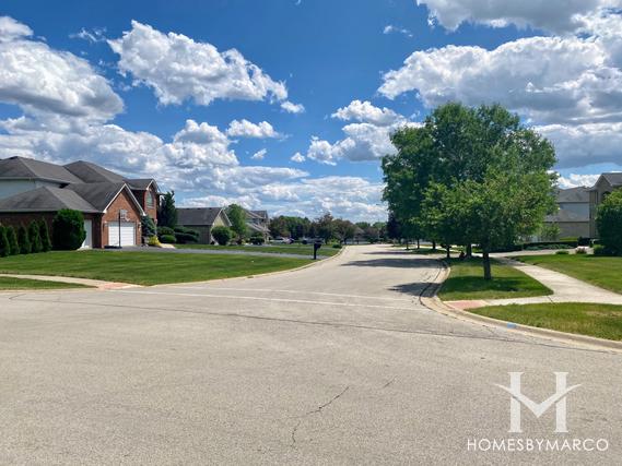 Thunder Hill subdivision in Lockport, IL