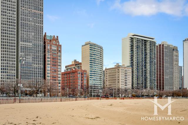 1150 Lake Shore Drive building in the Gold Coast neighborhood of Chicago, IL