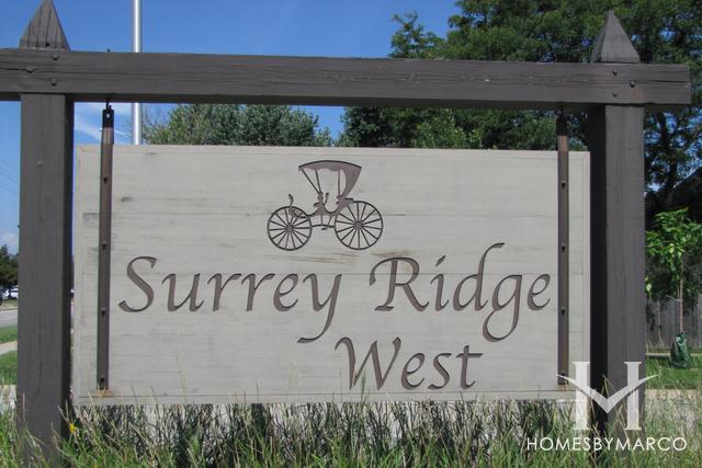 Surrey Ridge West subdivision in Arlington Heights, IL