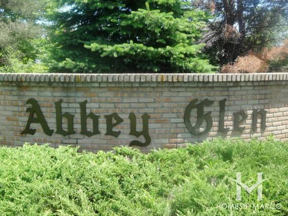 Abbey Glen subdivision in St. Charles, IL