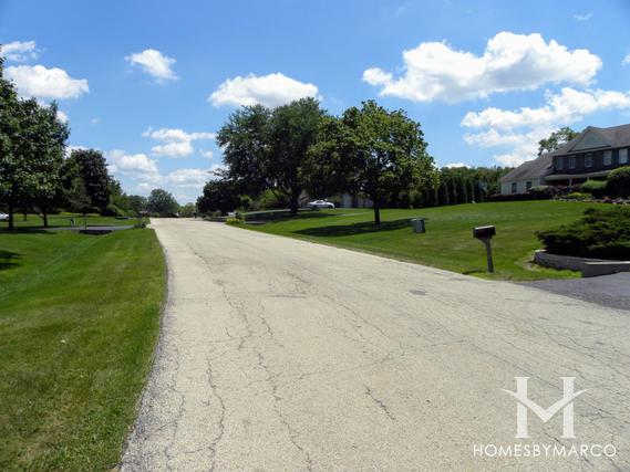 Evans Glen subdivision in St. Charles, IL