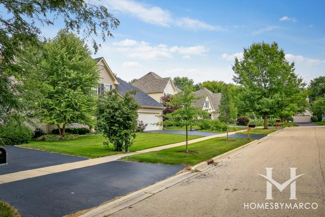 Hidden Glen subdivision in St. Charles, IL