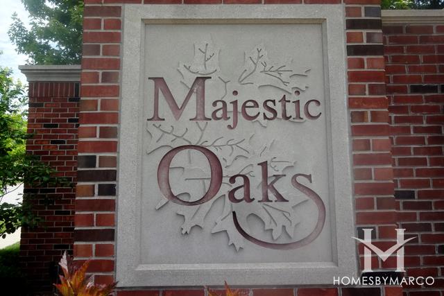 Photos of Majestic Oaks subdivision in St. Charles, IL