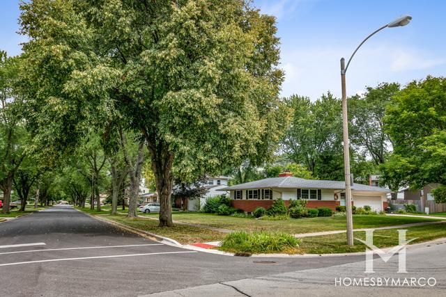 Millburn subdivision in St. Charles, IL