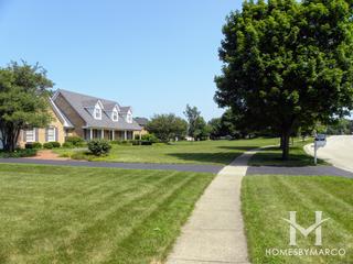 Persimmon Fields subdivision in St. Charles, IL