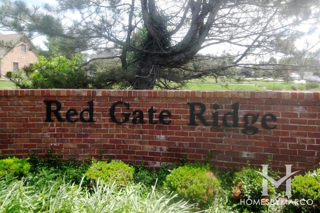 Red Gate Ridge subdivision in St. Charles, IL