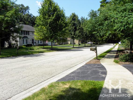 Photos of Surrey Woods subdivision in St. Charles, IL