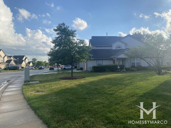 Townhomes of Woodbridge subdivision in Elgin, IL
