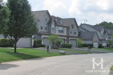 Cobblestone Woods subdivision in Crystal Lake, IL