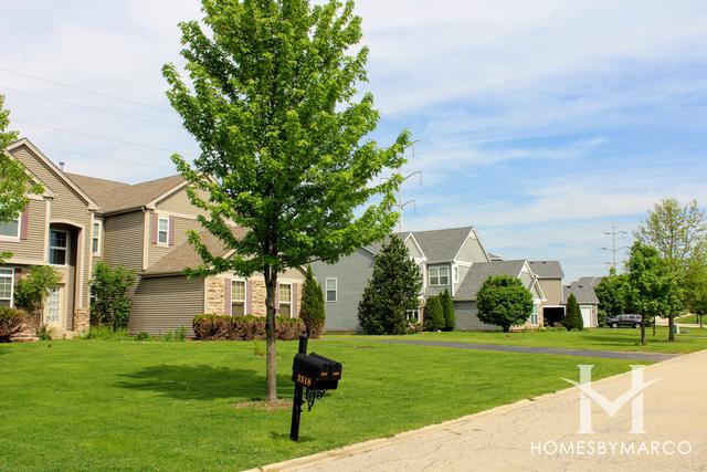 Linden Estates subdivision in Aurora, IL