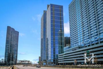 600 N. Lake Shore building in the Streeterville neighborhood of Chicago, IL
