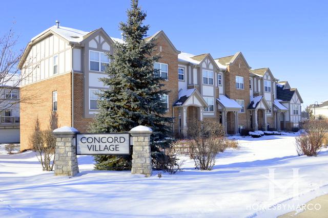Concord Village subdivision in Lake Zurich, IL