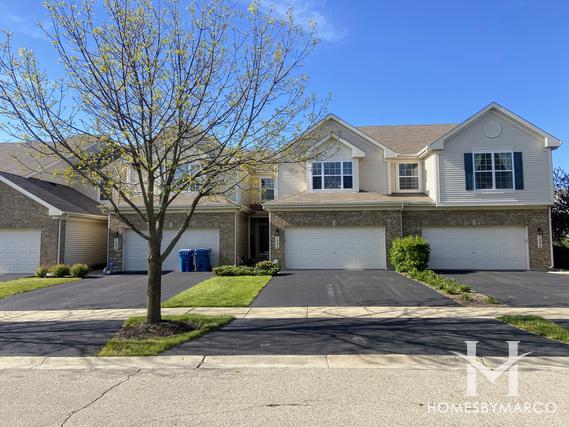 Herons Landing subdivision in Bartlett, IL