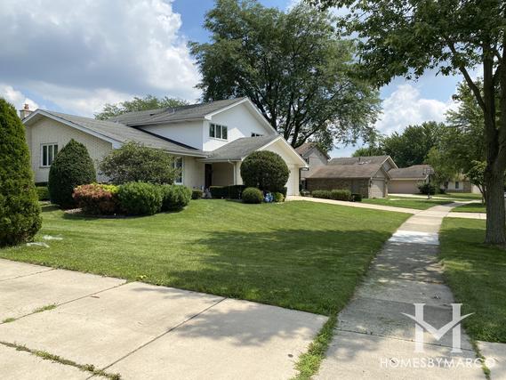 Teebrook subdivision in Orland Park, IL