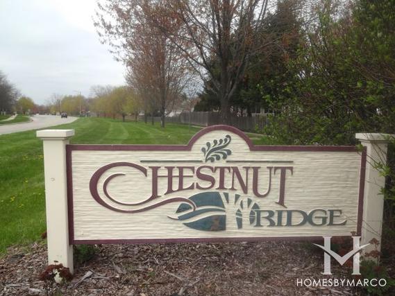 Chestnut Ridge subdivision in Naperville, IL