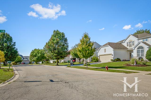 Clublands subdivision in Plainfield, IL