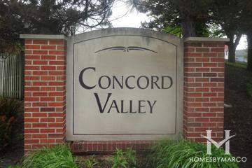 Concord Valley subdivision in Aurora, IL
