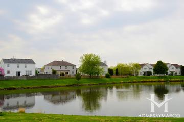 Wing Pointe subdivision in Huntley, IL