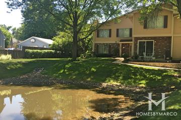 Hickory Manor subdivision in Lombard, IL