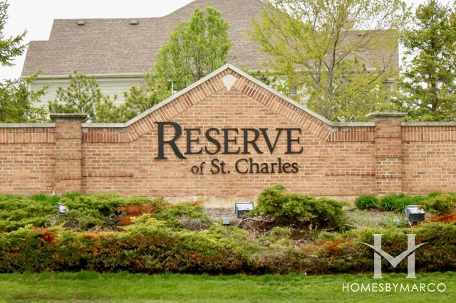 Reserve of St. Charles subdivision in St. Charles, IL