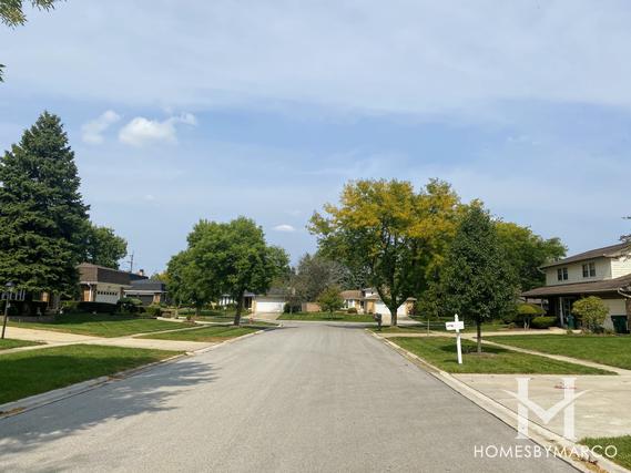 Farmingdale Village subdivision in Darien, IL